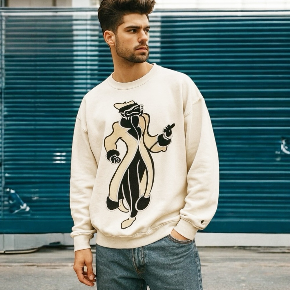 Vintage Pelle Pelle X Marc Buchanan Panther Graphic 2XL? Rare Hip Hop Urban